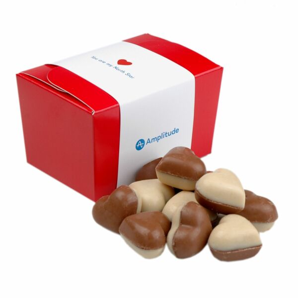 Luxe doosje met hartjes pralines