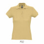 PASSION - PASSION dames polo 170g - L - Sand PASSION - PASSION dames polo 170g - L - Sand