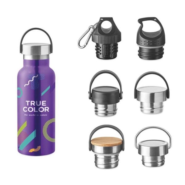 500ML dubbelwandige roestvrijstalen fles