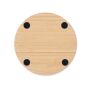Ronde bamboe onderzetter