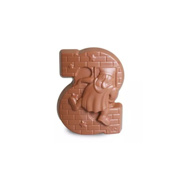 Grote chocoladeletter Hol Figuur