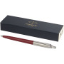 Parker Jotter gerecyclede balpen (blauwe inkt) - Donkerrood