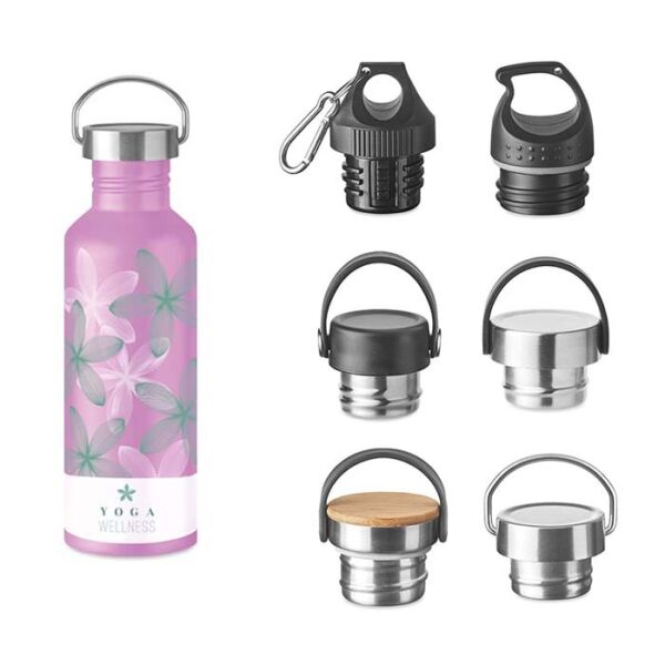 500ML enkelwandige roestvrijstalen fles