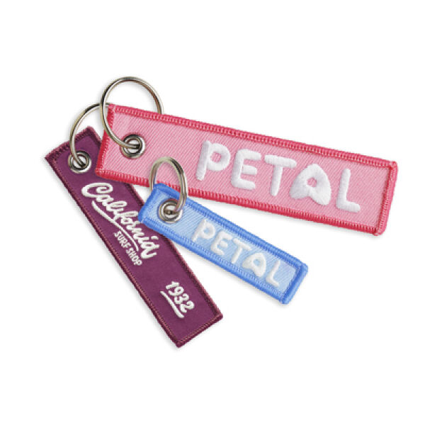 Geborduurde sleutelhanger