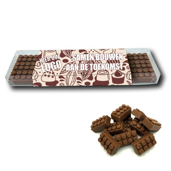 Complimentendag lego chocolade