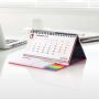 Bureaukalender met harde kaft en memoblokje (gemaakt in de EU) Bureaukalender met harde kaft en memoblokje (gemaakt in de EU)