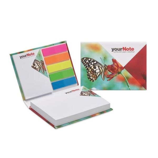 Papier memoblok met harde kaft (gemaakt in de EU)