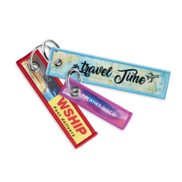 Full colour bedrukte sleutelhanger